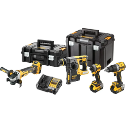 Kit DEWALT XR 18 V - Berbequim+Aparafusador+Rebarbadora+Martelo+3 Baterias+Carregador+2 Malas, P005826, DCK429P3T-QW, dewalt, kits dewalt, dewalt ferramentas, dewalt 18v, berbequim, berbequim dewalt, berbequim percussão, berbequim a bateria, berbequim de percussão, berbequim aparafusadora, berbequim pequeno, berbequim percussão bateria, berbequim 18v, berbequim sem fios, berbequim dewalt 18v, berbequim dewalt preços, berbequim com percussão dewalt, berbequim aparafusadora dewalt, aparafusadora, aparafusadora sem fios, aparafusadora de impacto, aparafusadora impacto, aparafusadora dewalt, aparafusadora bateria, melhor aparafusadora qualidade preço, aparafusadora a bateria, aparafusadora dewalt 18v, aparafusadora pequena, aparafusadora 18v, aparafusadora dewalt 18v xr, aparafusadora imapcto dewalt, rebarbadora, rebarbadora a bateria, rebarbadora dewalt, rebarbadora bateria, rebarbadora pequena, rebarbadoras, rebarbadora 125 mm, rebarbadora 125, rebarbadora dewalt 125, rebarbadora sem fio, martelo eletropneumático, martelo eletropneumático dewalt, kits ferramentas dewalt, dewalt 18v kits